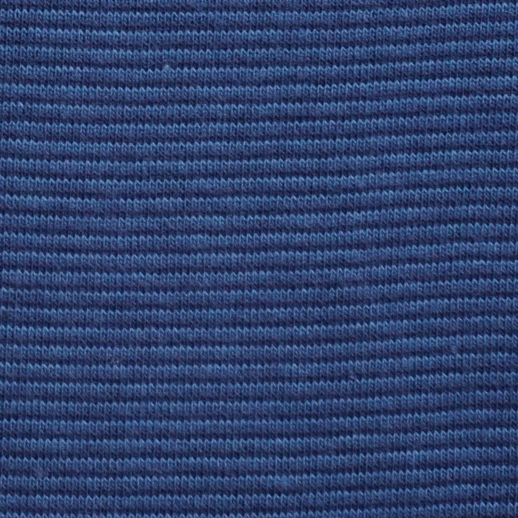 Ringelbündchen 1mm blau dunkelblau